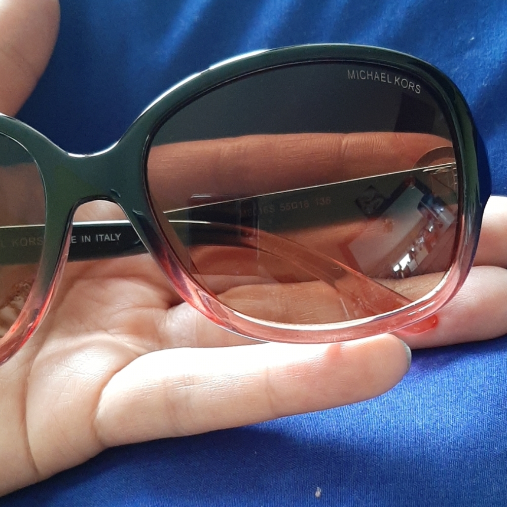 Women sunglasses mk black pink - Picture 4 of 4